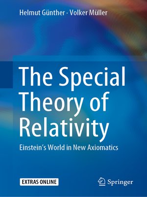 cover image of The Special Theory of Relativity